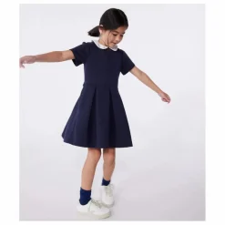 Enfant Petit Bateau Robes, Combinaisons|Robe Biche Coton Bio |