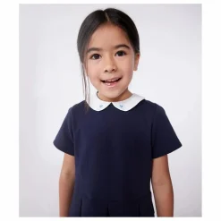 Enfant Petit Bateau Robes, Combinaisons|Robe Biche Coton Bio |