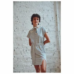 Femme Emile et Ida Robe Bénédicte Rayures Coton Bio |