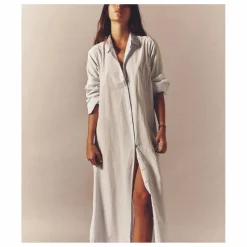 New Xirena Robe Boden Popeline de Coton | Bleu ciel