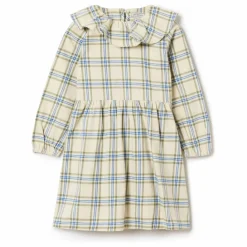 garbo&friends Robe Carreaux | Ecru