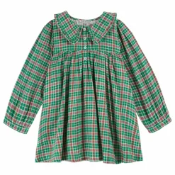 Enfant Emile et Ida Robe Carreaux |