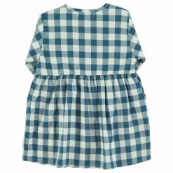 Enfant Piupiuchick Robes, Combinaisons|Robe Carreaux Coton Bio |