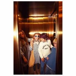 Enfant Piupiuchick Robes, Combinaisons|Robe Carreaux Coton Bio |