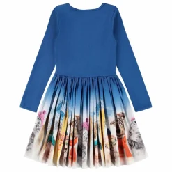 Enfant Molo Robes, Combinaisons|Robe Casie Warm Coton Bio |