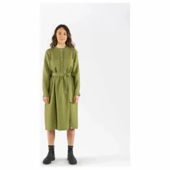 Matona Robe Ceinture Lin | Vert olive Online