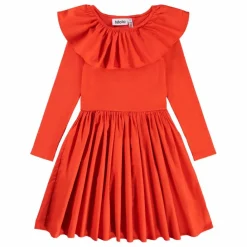 Enfant Molo Robes, Combinaisons|Robe Cille Coton Bio |