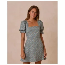 Sale Rylee + Cru Robe Claudia | Bleu