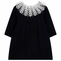 Enfant Tartine et Chocolat Robes, Combinaisons|Robes|Robe Col Dentelle Laine |