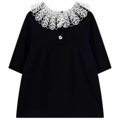 Enfant Tartine et Chocolat Robes, Combinaisons|Robes|Robe Col Dentelle Laine |