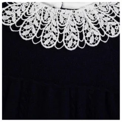 Enfant Tartine et Chocolat Robes, Combinaisons|Robes|Robe Col Dentelle Laine |