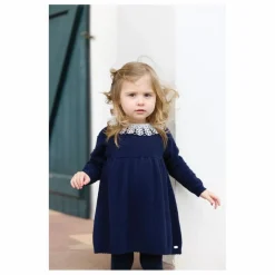 Enfant Tartine et Chocolat Robes, Combinaisons|Robes|Robe Col Dentelle Laine |