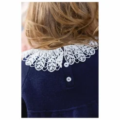 Enfant Tartine et Chocolat Robes, Combinaisons|Robes|Robe Col Dentelle Laine |
