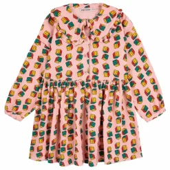 Enfant Bobo Choses Robes, Combinaisons|Robe Col Dés Velours Côtelé Coton Bio |