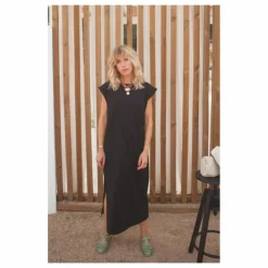 Discount Marlot Paris Robe Constance Coton Bio - Collection Femme | Noir