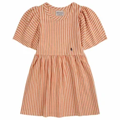 Enfant Bobo Choses Robes, Combinaisons|Robe Coton Bio Rayée |