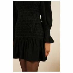 Femme Maria de la Orden Robes, Combinaisons|Robe Courte Aleria Velours Côtelé |