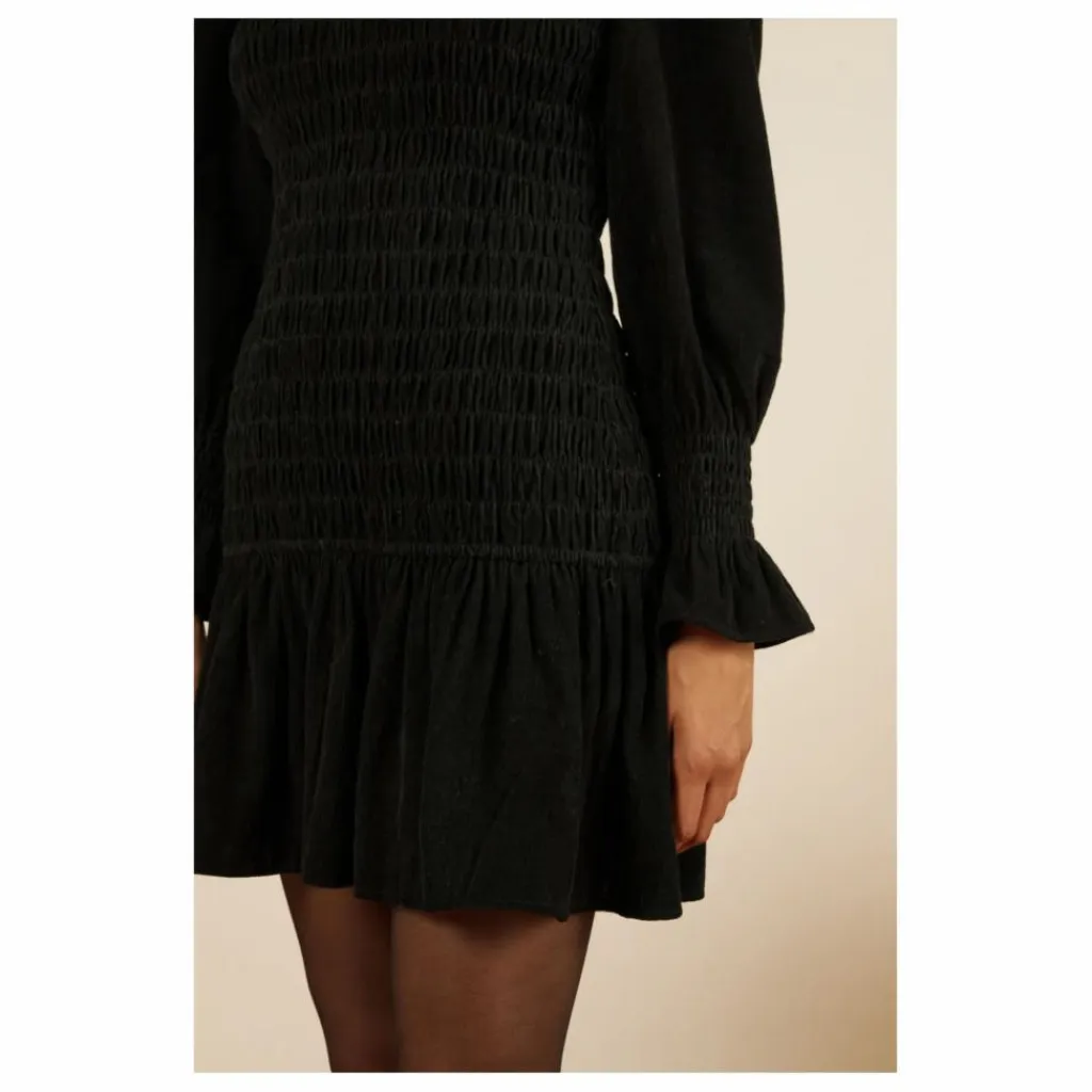 Femme Maria de la Orden Robes, Combinaisons|Robe Courte Aleria Velours Côtelé |