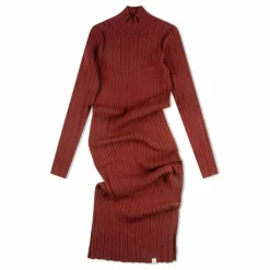 Femme Matona Robes, Combinaisons|Robe Côtelée Coton Bio |