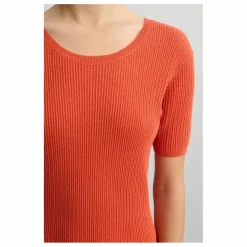 FUB Robe Côtelée Coton Bio - Collection Femme | Orange Sale