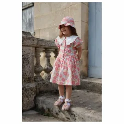 Enfant Konges Sløjd Robe Cœur à Col Coton Bio |