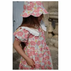 Enfant Konges Sløjd Robe Cœur à Col Coton Bio |