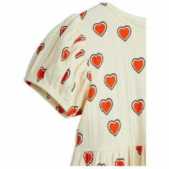 Enfant Mini Rodini Robes, Combinaisons|Robes|Robe Cœurs Coton Bio |