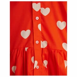 Enfant Mini Rodini Robe Cœurs Coton Bio |