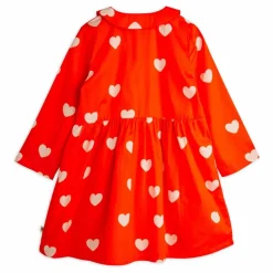 Enfant Mini Rodini Robe Cœurs Coton Bio |