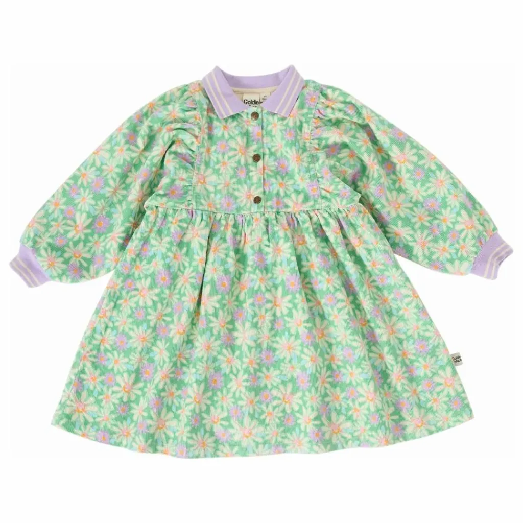 New Goldie + Ace Robe Daisy Garden | Vert Menthe