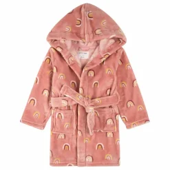 Petit Lem Robe de Chambre Arc en Ciel Fibres Recyclées | Rose Outlet