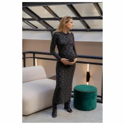 Online Paloma Collection Robe de Grossesse Thelma Full Moon | Violet