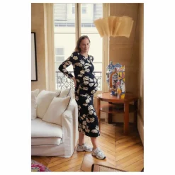 Hot Paloma Collection Robe de Grossesse Thelma Tokyo | Noir