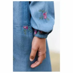 Enfant Tartine et Chocolat Robes, Combinaisons|Robe Denim Brodée |