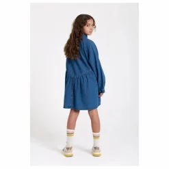 New Hundred Pieces Robe Denim Brodée Shirley | Bleu jean
