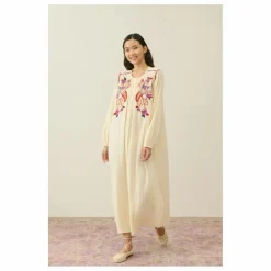 Louise Misha Robe Djinalia Coton Bio - Collection Femme | Naturel Hot