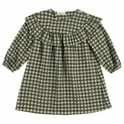 Babe & Tess Robe Doll Vichy | Vert Sale