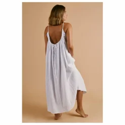 Femme Anja Paris Robes, Combinaisons|Robe Dos Nu Gaze de Coton |
