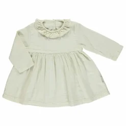 Best Poudre Organic Robe Double Gaze Coton Campanule | Crème