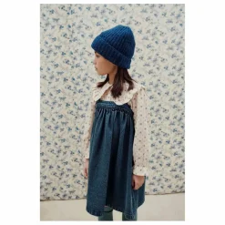 Discount Emile et Ida Robe en Jean à Bretelles | Bleu