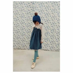 Discount Emile et Ida Robe en Jean à Bretelles | Bleu