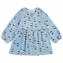 Clearance Bobo Choses Robe en Jean Pions | Bleu Clair