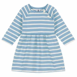 Enfant Petit Bateau Robes, Combinaisons|Robes|Robe en Jersey Rayures |