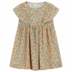 Arsène et Les Pipelettes Robe Fleur | Orange Sale