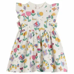 Stella McCartney Kids Robe Fleurie | Ivoire Hot