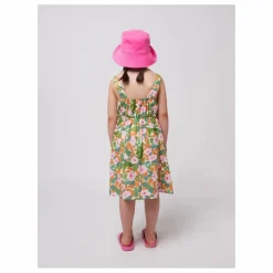 Clearance Bobo Choses Robe Fleurs Coton Bio | Rose