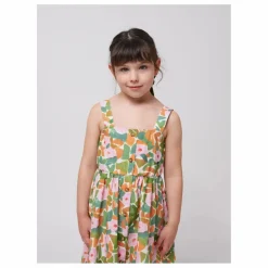Clearance Bobo Choses Robe Fleurs Coton Bio | Rose