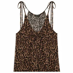 Hot Anine Bing Robe Flora Léopard | Marron