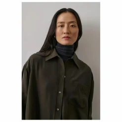 Soeur Robe Flora Soie | Kaki foncé