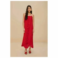 New Farm Rio Robe Flowers Richelieu Lin | Rouge